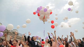 George + Nancy @ 永和 怡人園 婚禮記錄錄影  教堂證婚